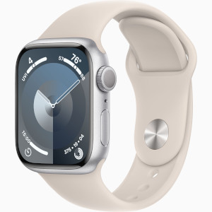 Apple Watch Series 9 45mm GPS + Cellular Starlight Aluminium
